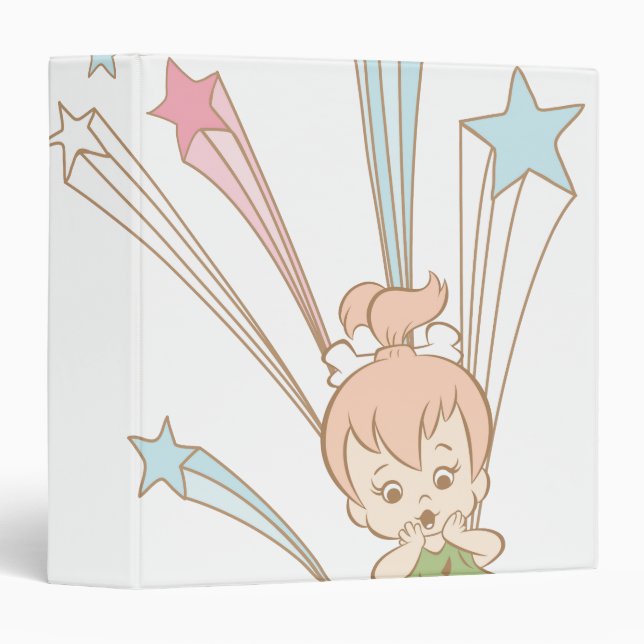 PEBBLES™ Starburst 3 Ring Binder (Front/Spine)