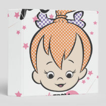 PEBBLES™ Stars and Hearts 3 Ring Binder