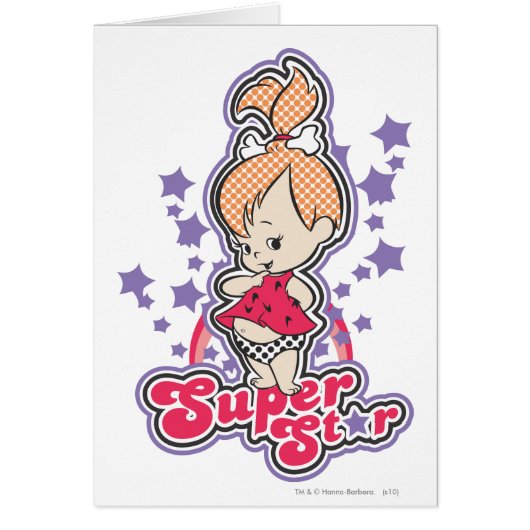 PEBBLES™ Super Star Cards (Front)