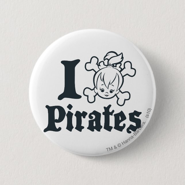 PEBBLES™ The Pirate Button (Front)