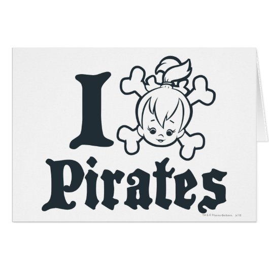 PEBBLES™ The Pirate Cards (Front Horizontal)