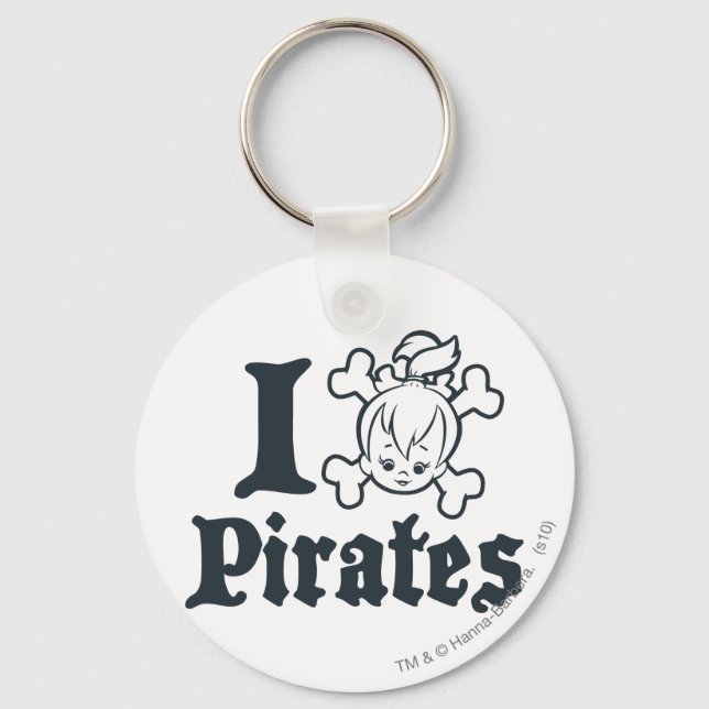 PEBBLES™ The Pirate Keychain (Front)