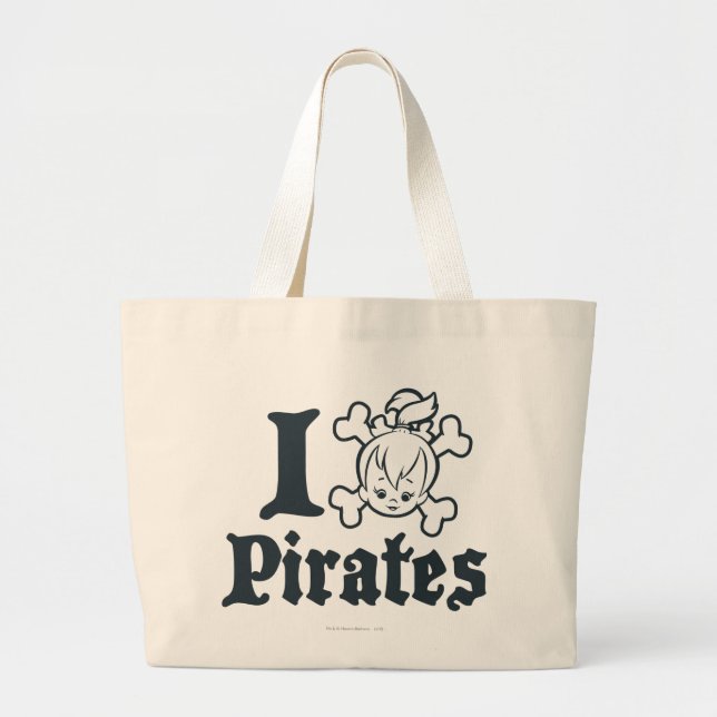 PEBBLES™ The Pirate Large Tote Bag (Front)