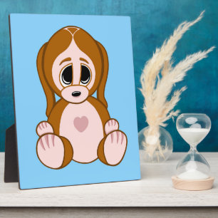 Pebbles the Puppy Plaque
