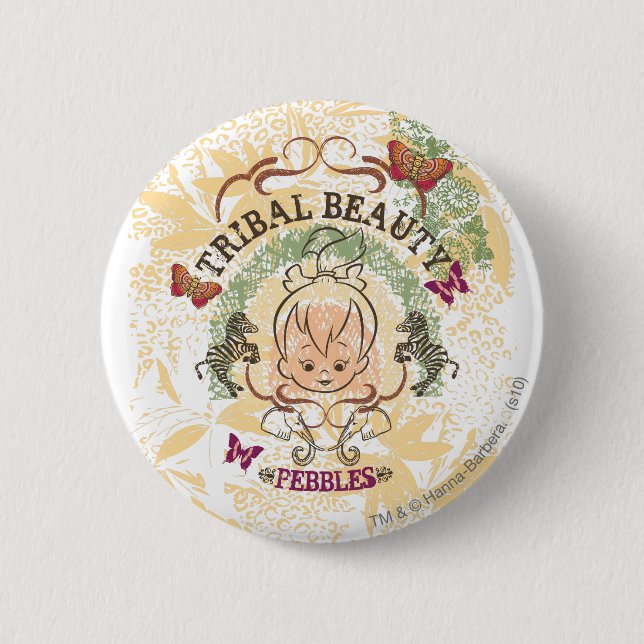 PEBBLES™ Tribal Beauty Button (Front)