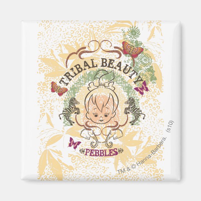 PEBBLES™ Tribal Beauty Magnet (Front)