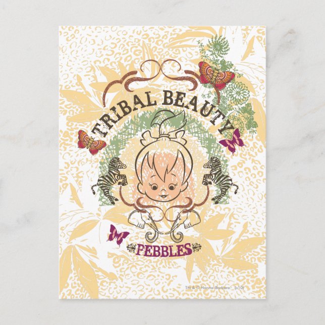PEBBLES™ Tribal Beauty Postcard (Front)