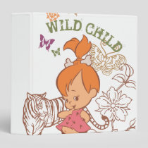 PEBBLES™ Wild Child 3 Ring Binder