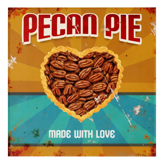 Pecan Pie Acrylic Print (Front)