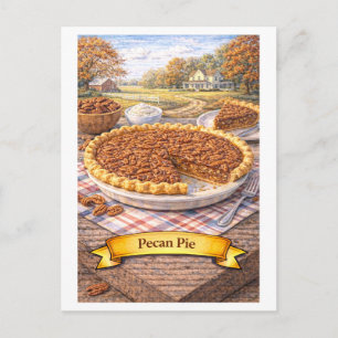 Pecan Pie (American Food Series) Postcard
