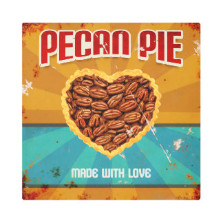Pecan Pie Metal Print
