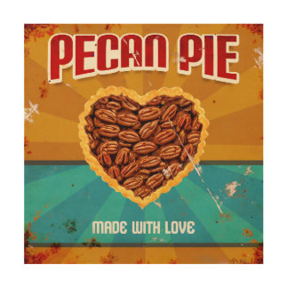 Pecan Pie Wood Wall Art