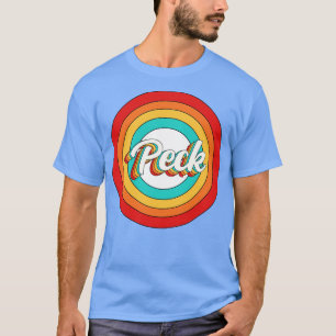Peck Name Shirt Vintage Peck Circle