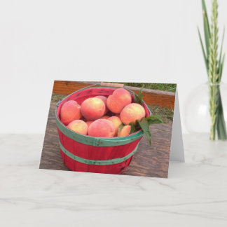 Peck o' Peaches Greeting Card