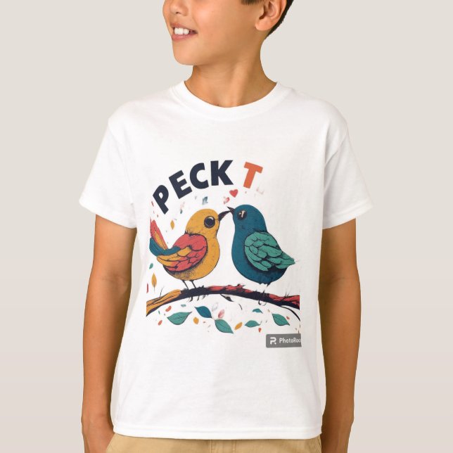 Peck the Love T-Shirt (Front)