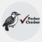 Pecker Checker Classic Round Sticker