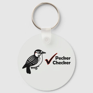 Pecker Checker Keychain