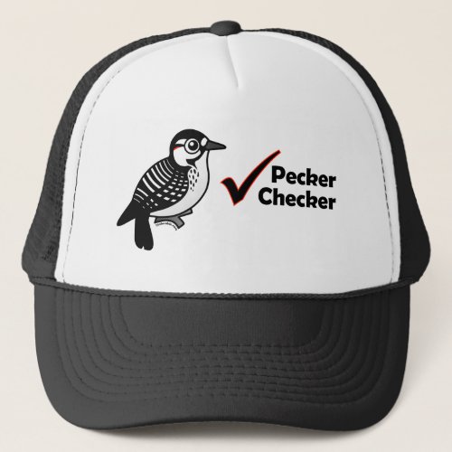 Pecker Checker Trucker Hat
