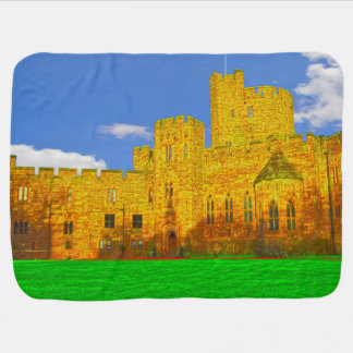 Peckforton Castle in Tarporley, Cheshire Baby Blanket