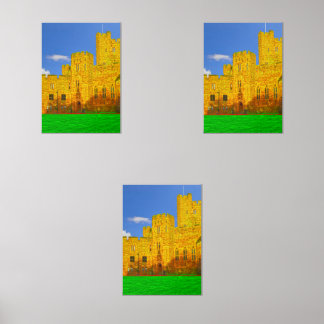 Peckforton Castle in Tarporley, Cheshire Wall Art Sets
