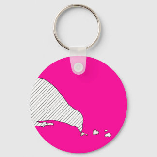 pecking order. keychain