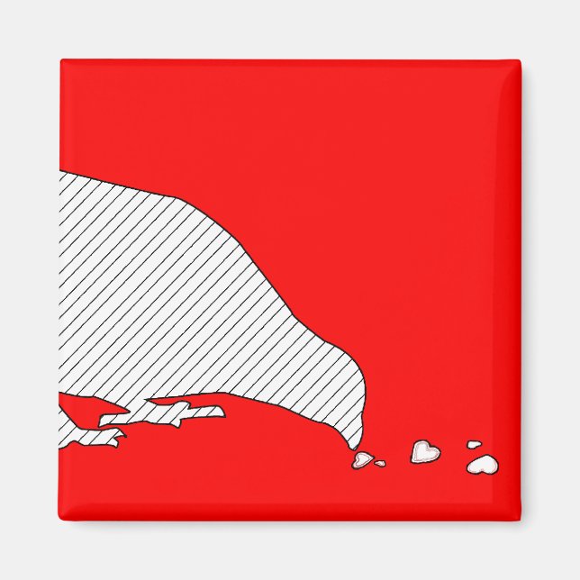 pecking order. magnet (Front)