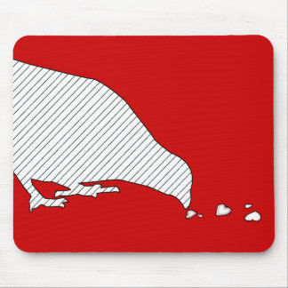 pecking order. mouse pad