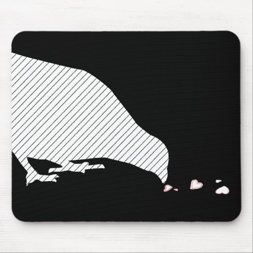 pecking order mouse pad