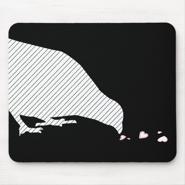 pecking order. mouse pad (Front)