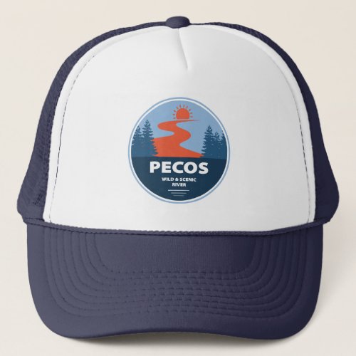 Pecos Wild And Scenic River New Mexico Trucker Hat