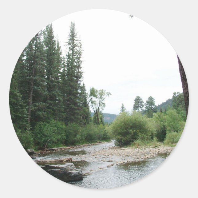 Pecos Wilderness, New Mexico Classic Round Sticker (Front)