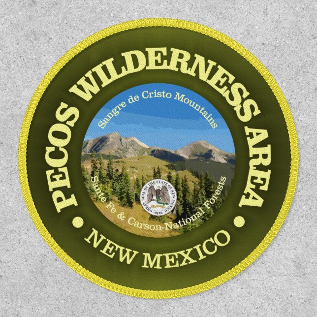 Pecos Wilderness  Patch (Front)