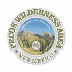 Pecos Wilderness Sticker