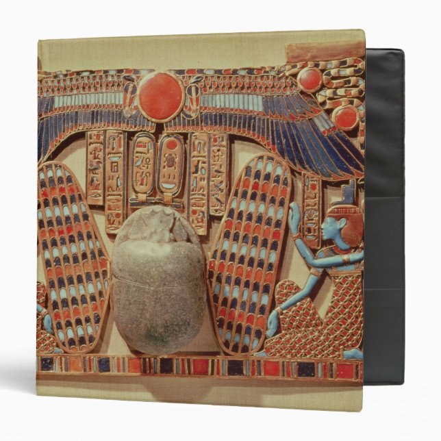 Pectoral decorated with the winged scarab binder (Front/Inside)