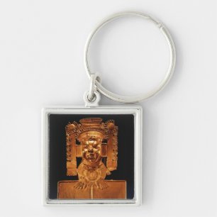 Pectoral of the god Xipe Totec Keychain
