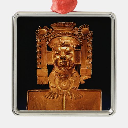 Pectoral of the god Xipe Totec Metal Ornament