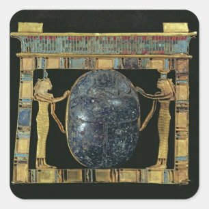 Pectoral of the vizier, Paser, with scarab Square Sticker