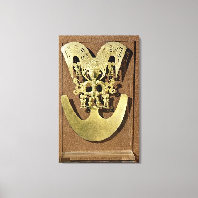 Pectoral, Quimbaya Canvas Print (Front)