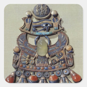 Pectoral with bird-scarab square sticker