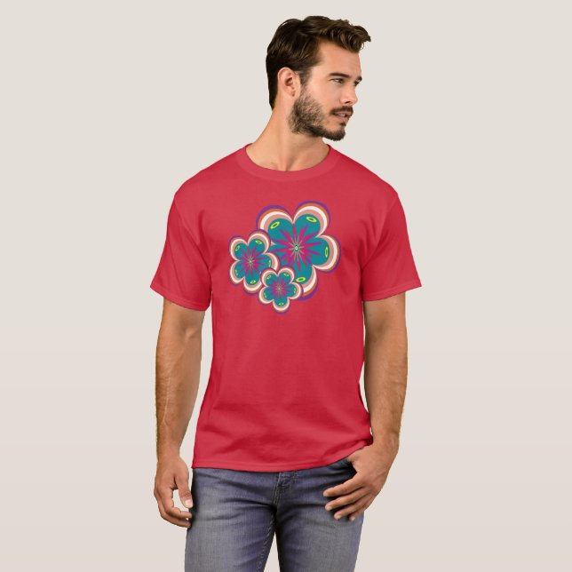 Peculiar Blooms Unisex T-Shirt (Front Full)