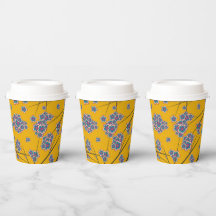 Peculiar Branches 8oz. Paper Cups