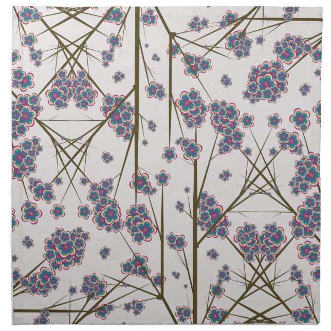 Peculiar Branches Cloth Napkins (Front)
