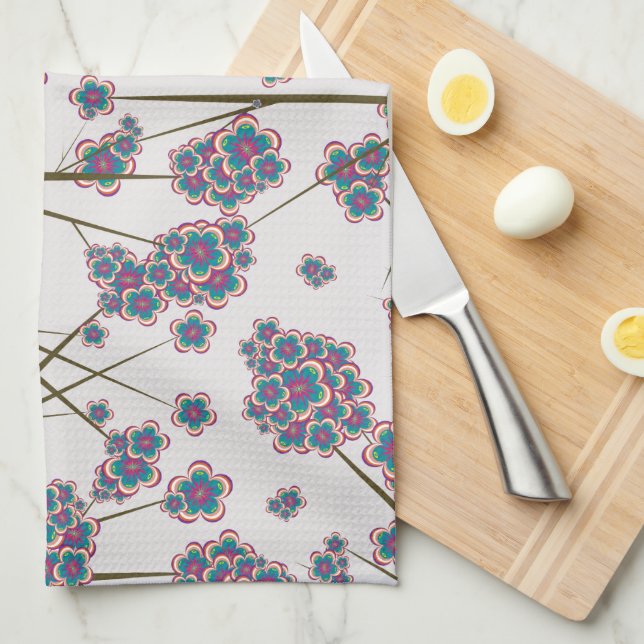Peculiar Branches Kitchen Towel (Quarter Fold)