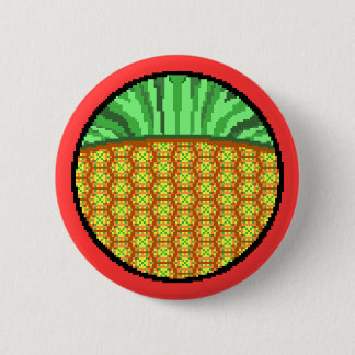 Peculiar Pineapple Pinback Button