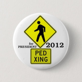 PED XING 2012 PINBACK BUTTON