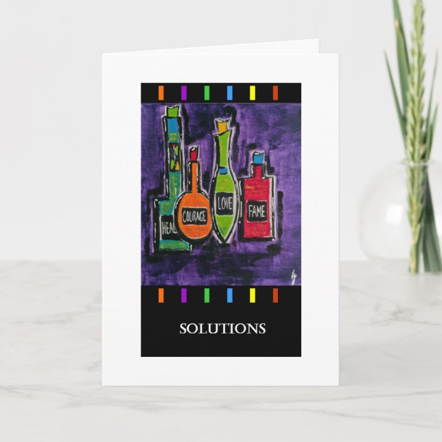 PedagogyGreeting Cards: Solutions Card (Front)
