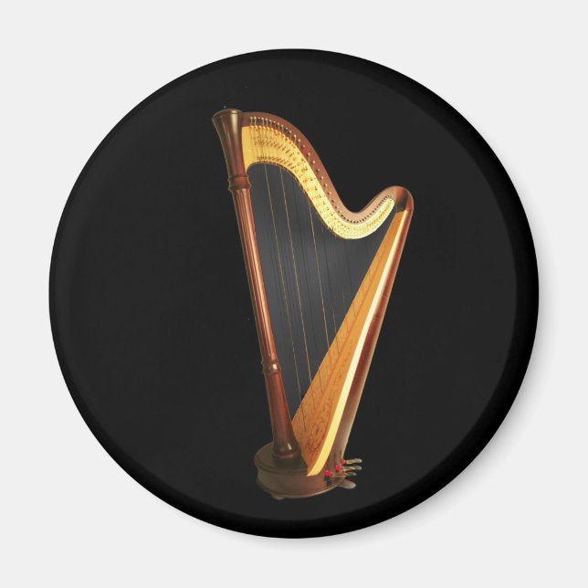 Pedal Harp Magnet (Front)