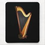 Pedal Harp Mouse Pad at Zazzle