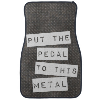 Pedal Metal Fun Speed Car Novelty Mat