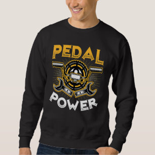 Pedal Power Anti Ebike Bicycle Cycling Sweatshirt